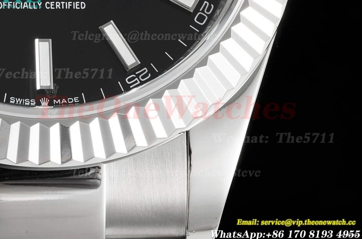 VR3235 126334 Oyster SS GMF 41mm Datejust SS Black 0405